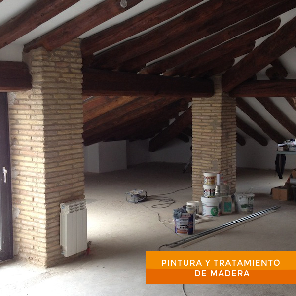 Pintura y tratamiento de madera